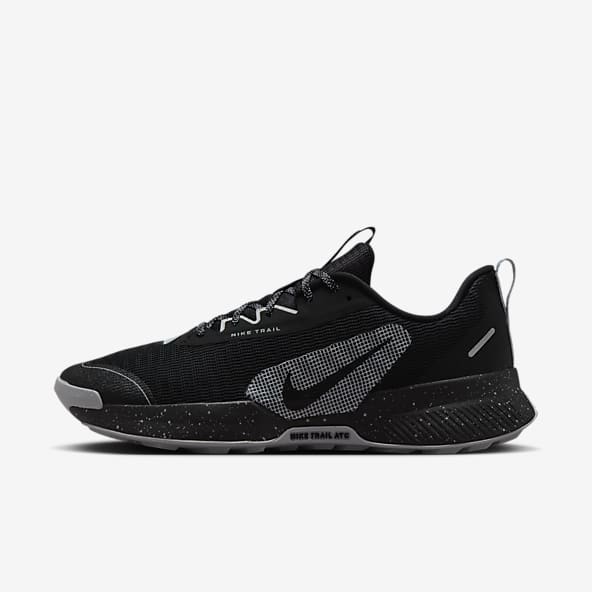 Nike mens running shoes black outlet